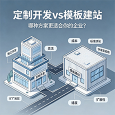 吉木萨尔建站-定制开发vs模板建站：哪种方案更适合你的企业？