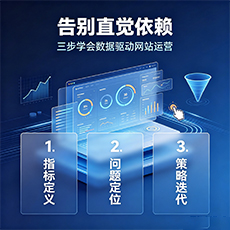 奇台建站-告别直觉依赖：三步学会数据驱动网站运营